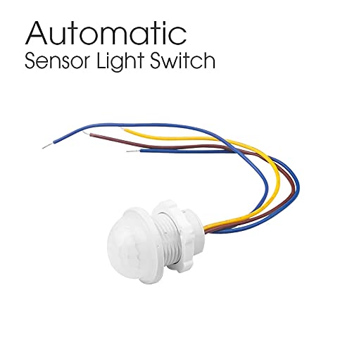 Kkhouse Hot Light Switch Pir Sensor Detector Smart Switch Led 110V 220V Pir Infrared Motion Sensor Switch Auto On Off (With Terminal) #TOP1
