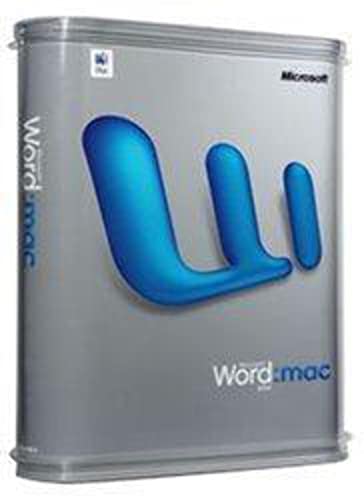 Microsoft Word 2004 Upgrade (Mac) OLD VERSION