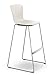 Produktbild Sedus se:Spot Stool Barhocker, Aluminium, Chrom/Weiß, 109 cm