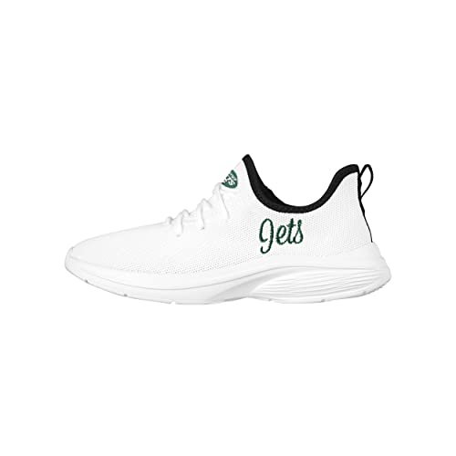 Image of FOCO NFL Womens NFL Team Logo White Athletic Shoes Sneakers