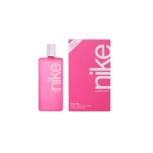 NIKE - Ultra Pink, Colonia Mujer, 200 ml, Perfume Formato Spray, Eau de Toilette Natural y Femenina, Aroma Oriental Gourmand, Fragancia Fresca, Rebelde y de Larga Duración
