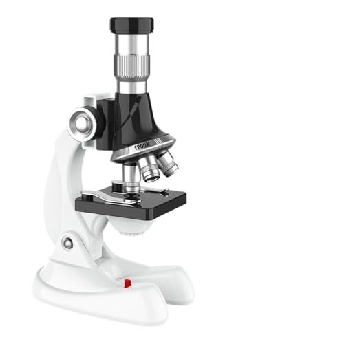 Microscope portable enfants 1200X pour devoirs de biologie et ateliers scientifiques à la maison
