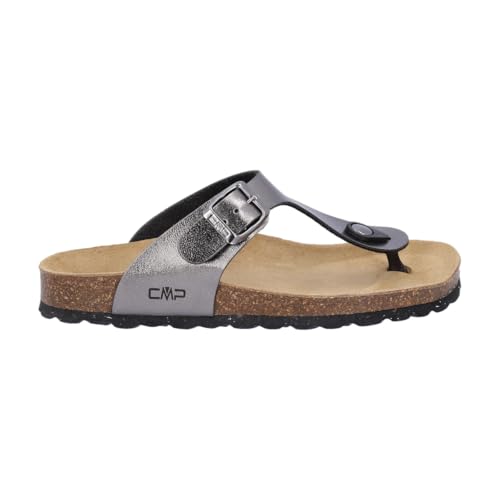 CMP - Eco Mymosa Wmn Flip Flop, Woman, Titanio, 40