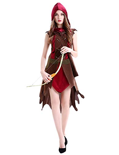XINSH Disfraz Halloween Pirata Mujer Costume Cosplay Carnaval Fiesta para Adultos
