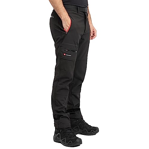 Höhenhorn Trekmaster Herren Wanderhose Schwarz Gr. M