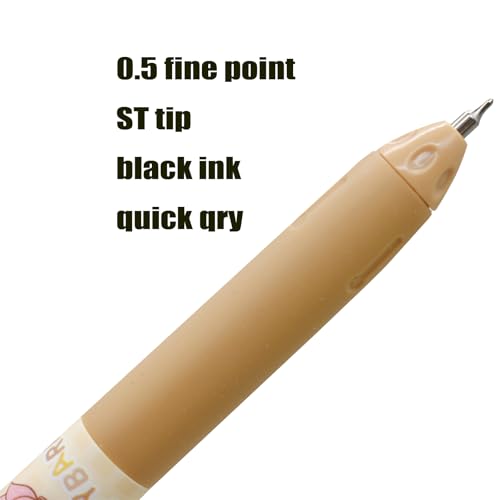 3-Pack Bolígrafos con Tinta Negra y Figuras de Animales miniatura 2