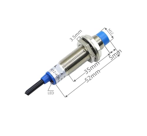 Capteur de proximité M12 inductif FR12-4DN avec commutation NPN rapide 10-30V - 2