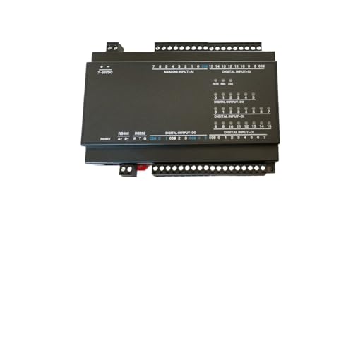 イーサネット・コンバーター CWT-MB308T 8AI+16DI+6DO RS485 RS232 イーサネット Modbus Rtu Tcp Io 取得モジュール (Color : I-V-485)
