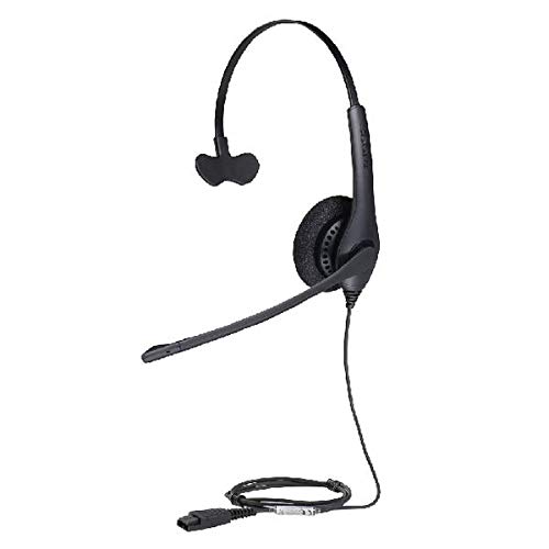 Casque monaural QD de communication filaire avec limitation de volume