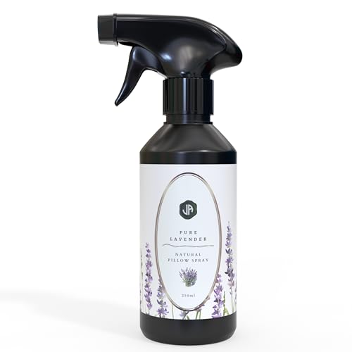 Joy Aroma Natural Lavender Pillow & Room Spray 250ml – Calming Sleep Mist with 100% Pure Essential Oil – Relaxing Aromatherapy for Better Sleep