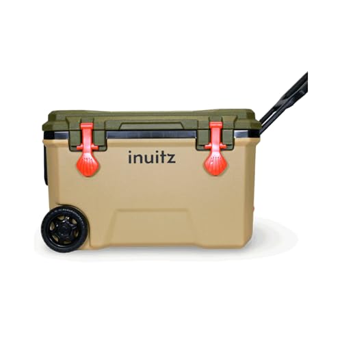 Nevera con Ruedas 68 litros -Ideal para Playa y Camping - Nevera portatil, Nevera Camping, Nevera Playa con Ruedas, Nevera portatil Grande