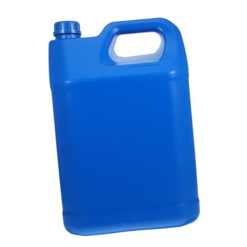 CONGARTENO Contenedor de Líquidos Azul Opaco con Tapa Hermética Bidón para Almacenamiento Químico y Aceite Recipiente Sellado para Camping y Uso Industrial