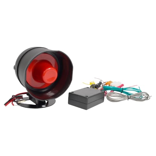 アンサーバックサイレンキット 日本語説明書付き アレンジ可能 間隔回数設定可能 12X車 汎用 キーレス連動 キーレスエントリー用 ロック アンロック サイレンスピーカー アンサーバックホーン ワイスピ風 ハリウッド風 キュンキュン音(社外品)