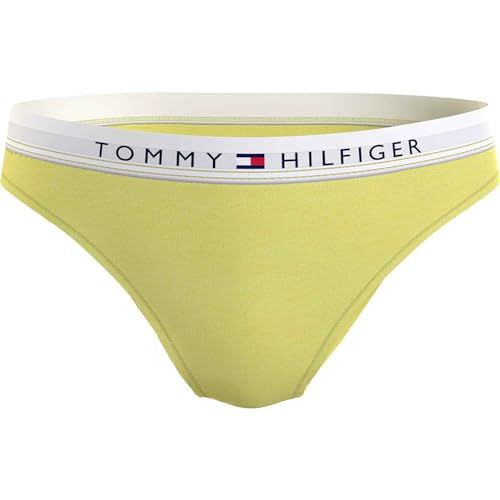 Tommy Hilfiger Kadın Bikini (Ext Sizes) İç Giyim, Yellow Tulip, Medium