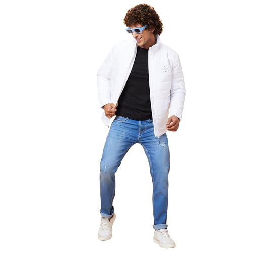 Image of Being Human Navy Regular Fit Men's Jacket Clothing
