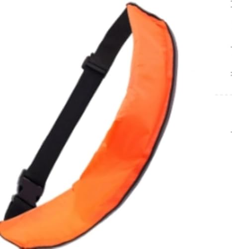 GEBYUI 水泳ライフベルト 大人用 ポータブル プロフェッショナル マリン 自動膨張式 フィッシング ライフジャケット 大きな浮力付き ライフベルト ライフジャケット 手動膨張式 フィッシング 大人 子供用 ベルトタイプ