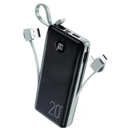 Power Bank Carregador Portátil 20.000mAh Digital compatível com iPhone, Samsung, Motorola, Nokia, Asus e Xiaomi Universal Celular Power Bank 3em1-Vende Mais (Preto/Cinza)