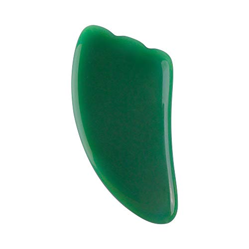 Aventurine Gua Sha Scraping Massage Tools, Natural Jade Stone Guasha Board, Relive Stress