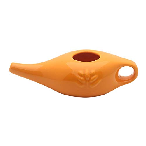 Wood.L Cerámica Neti Pot Irrigador Nasal Olla Nasal Limpiar La Cavidad Nasal Yoga Gimnasio Esencial Lavado Nasal Casero Productos De Enfermería