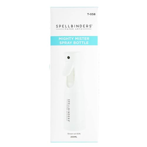 Spellbinders Mighty Mister Spray Bottle, White