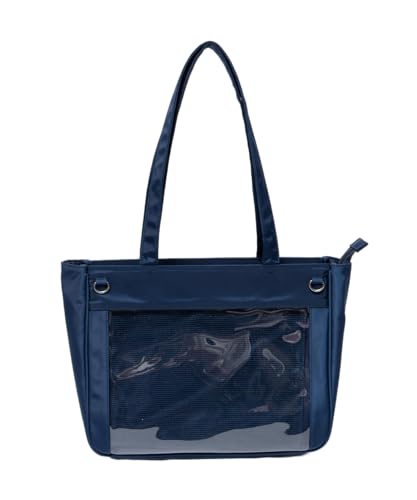 [ウィゴー] 痛バッグ 痛バ 【Sサイズ】 ときめき 鞄 クリアバッグ 推し活 推し活グッズ イベント ライブ ギフト プレゼント レディース F タイプA ネイビー