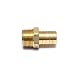 FasParts 3/4" Hose ID / Hose Barb to 3/4" Male NPT MIP MPT Straight Brass Fitting Fuel / Air / Water / Boat / Gas / Oil WOG