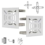 2pcs-Universal-Vertical-Pole-Mount-Adapter-with-8-Loops-Wall-Mounting-Loop-Bracket-for-CCTV-Security-Camera-PTZ-Dome