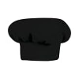 Red Kap Chef DesignsChef Hat, Black, Large