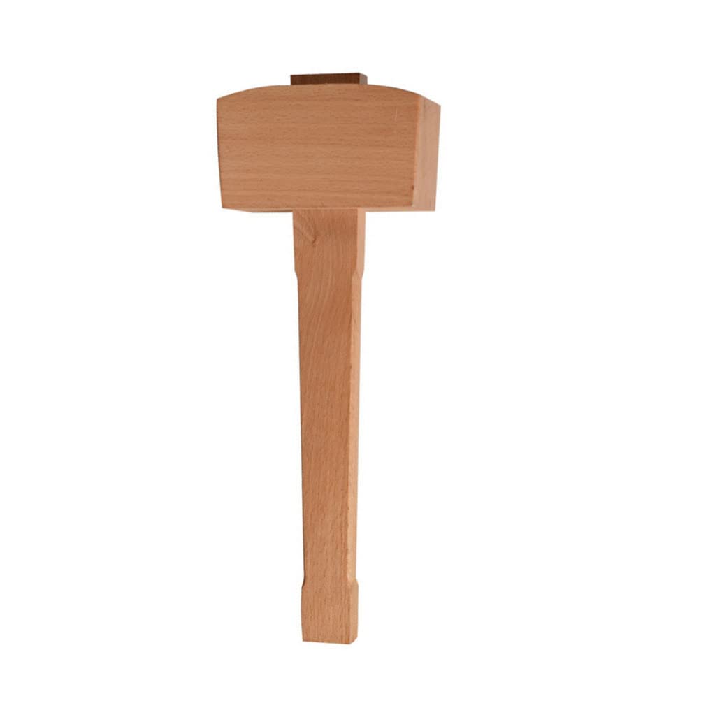 ARTIBETTER Useful Wood Hammer Woodworking Mallet Practical DIY Hand Tool Leather Carving Accessory