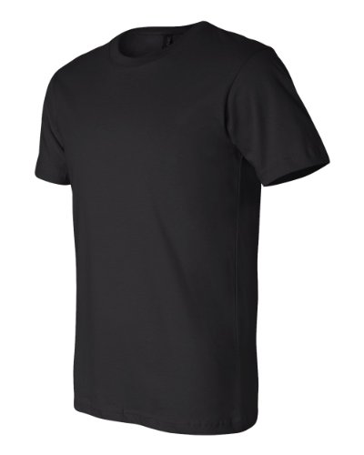 Canvas Men's Greenwich Short Sleeve T-Shirt, Black, Medium #TOP2