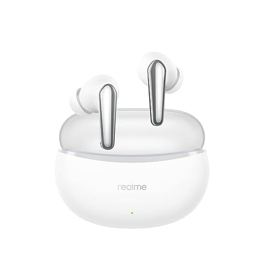 realme Buds Air 3 Neo Cuffie, Dolby Atmos. Massima qualità del suono. Cancellazione del rumore con AI per le chiamate, Impermeabilità IPX5,Bluetooth 5.2, Galaxy White.