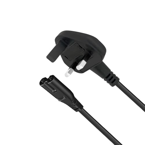Figure 8 UK Power Lead Plug Cord Replacement for HP Officejet 7720 9010 7740 6950 6960 8710 Figure 8 Power Lead Cable