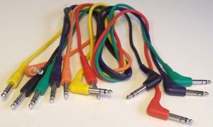 Câble stéréo Jack ®-R/A 90 cm, Paquet de Type Connecteur A : Jack 6,35 mm (1/4 ")-Prise Jack stéréo Type connecteur B : 6,35 mm (1/4")-Prise Jack stéréo 90â ° Longueur du câble : 0,9 m nombre de mâts : 3