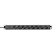 Adam Hall Cables 87471 19 Stromverteiler 1HE 8-Fach mit Schalter