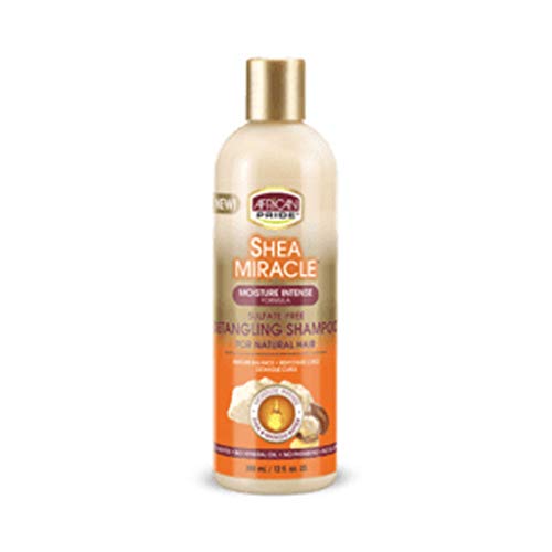 Ap Shea Butter Miracle Detangling Shampoo 12oz (6 Pack)