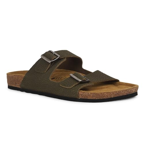 Image of Lee Cooper Men's LC8335C Leather Sandal LC8335C Tan 42