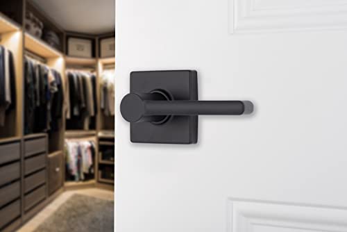 Levier de porte intérieure non verrouillable noir mat BRINKS