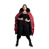 KalcyKizz Women Gothic Vampire Cape Halloween Costume with 45”27 Length
