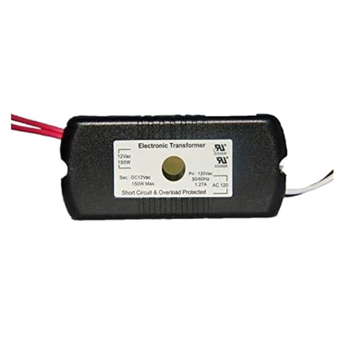 Transformateur halogène dimmable 150 W sécurisé avec système électronique anti court-circuit