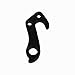 TerchPilet Derailleur Hanger 144| Black Aluminum Alloy Replacement for Trek & Gary Fisher Bikes (Fits 297656, W293426 & More) | Mount Bolts Included