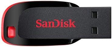 SANDISK Cruzer Blade 128GB, USB 2.0, Flash Drive, Pendrive, Red, 5Y Warranty (SDCZ50-128G-I35)