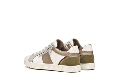 Geox Femme D Blomiee Basket, Beige, 38 EU