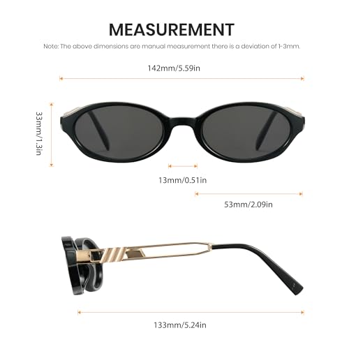 Cyxus Sunglasses for Women Men Trendy Sunglasses UV Protection for Outdoor 12464