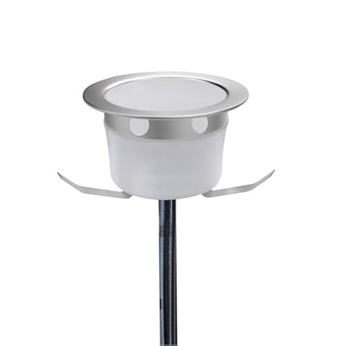 LeClubLED Pequeño Foco LED 0,3W Exterior Impermeable Empotrable - Rojo