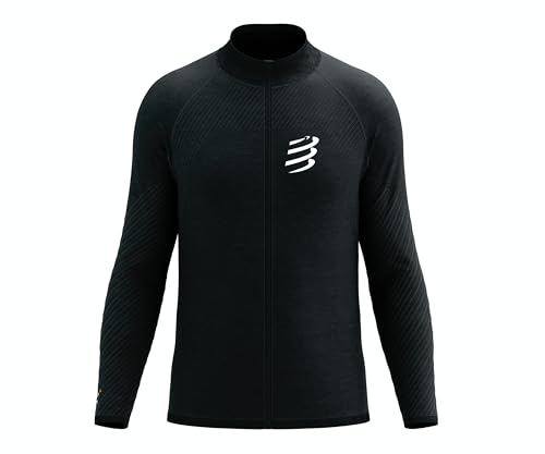 Sweatshirt Compressport Seamless Zip idéal pour running en plein air