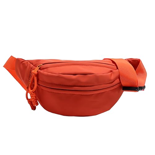 Image of Waist Bag,Chest Bag, Chest Bag for Women Stylish, Large Capacity for Travel, Gym, and Outdoor Activities, Durable Polyester Nylon Fabric, Adjustable Shoulder Straps, 30cm x 15cm x 9cm