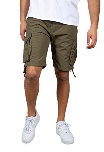 Alpha Industries Herren Stream Short Bermuda, Dark Olive, 34 Cover