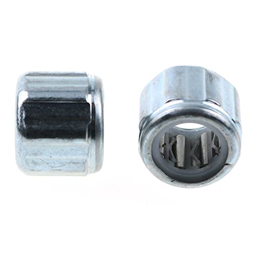Needle Roller Bearing Luorng 2Pcs Hf081412 Miniature Needle Roller Bearings One Way Bearings Open End Special Bearings For Banknote Counters #TOP2