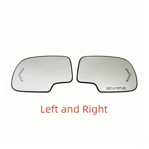 Glace rétroviseur pour réparer miroir brisé de Chevy GMC 2003-2007 références 88944391