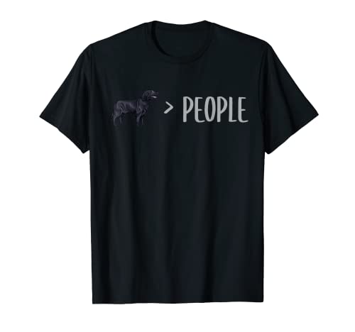 Flat-Coated Retriever Dogs Are Greater Than People T-Shirt